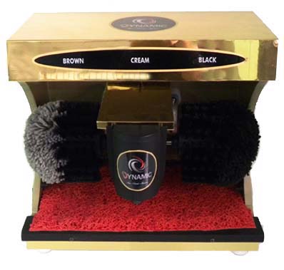 shoe shining machine