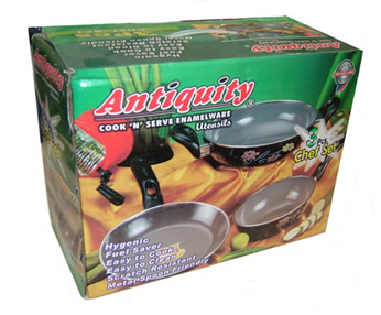 Chef cook and serve set