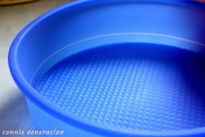 silicon round baking dish
