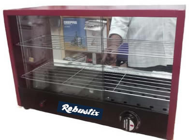 Electric Hotcase warmer display